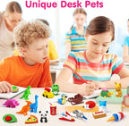Arscniek 140 Pack Animal Erasers - Image 6