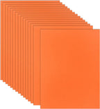 Guakicae 32 Sheets Orange Cardstock 8.5 x 11 by Guakicae
