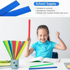 Zonon 500 Pcs 12 Inch Plastic Ruler Assorted Colors Rulers - Image 7