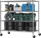 Himimi 4 Tier Wire Shelving by Himimi