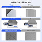 UNECHO 12 Pack 12" X 12" X 0.4" Acoustic Panels - Image 4