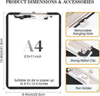 TFDLCG zm Clipboard with Pen Holder, Nursing Clipboard A4 Standard Letter Size - Image 3