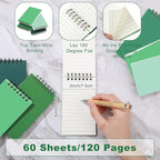 Tenceur 8 Pcs Pocket Notebook Bulk Small 3x5 Inch Spiral Notepads Mini Top - Image 2