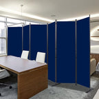 CHOSENM Room Divider, 6 Panel Folding Privacy Screens - Image 6
