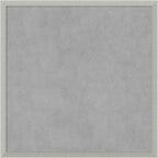 Amanti Art Silver Framed Magnetic Board 26x26 Medium Vision Board by AmantiArt