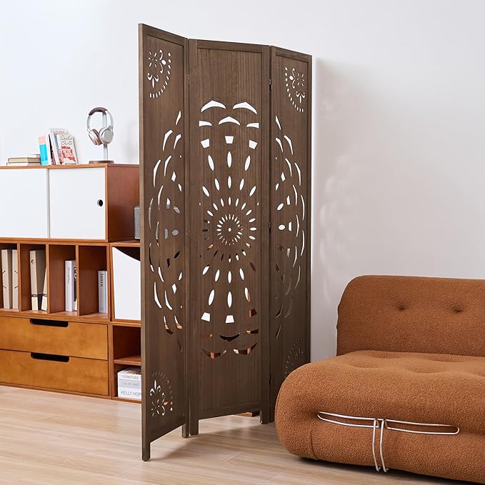 66.9Inch Wooden Room Partition - Image 2