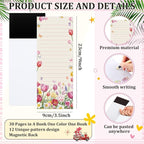 Eaasty 12 Pcs Seasonal Holiday Magnetic Notepads - Image 3