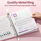 SUNEE 3 Ring Binder 3 Inch 1 Pack - Image 2