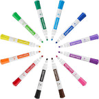 Amazon Basics Low-Odor Dry Erase Whiteboard Markers, Chisel Tip, 12 Assorted - Image 4