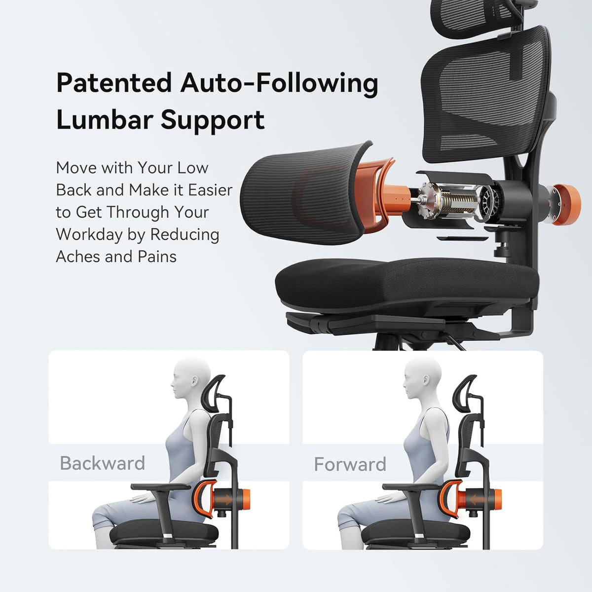 Newtral Office Chair Ergonomic - Home Office Desk Chair, Big and Tall Office ...