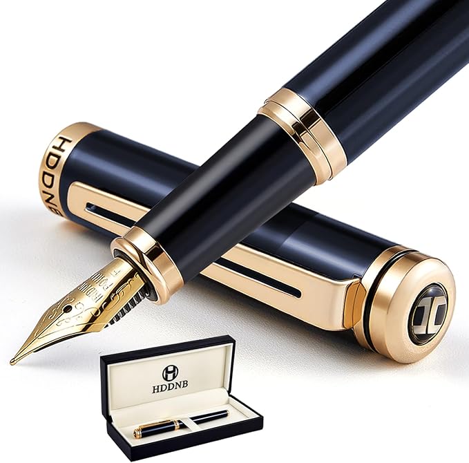 HDDNB Blue Luxury Fountain Pen Set by Unknown