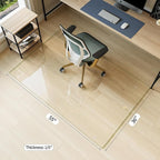 Koonmi Tempered Glass Chair Mat - Image 3