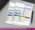 Multi-Point Inspection Form for Vehicles – 2-Part Carbonless Vehicle Checklist - Image 4