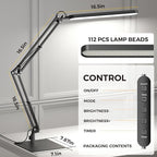SKYLEO LED Desk Lamp with Slim Base - Image 3