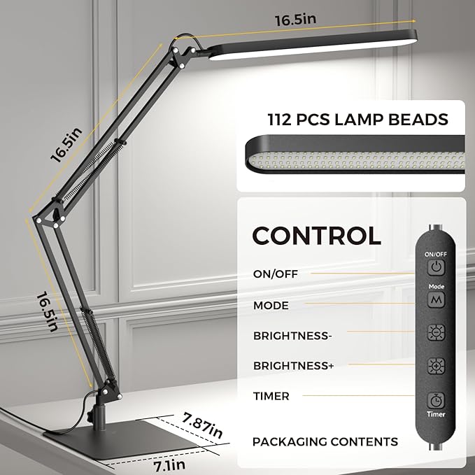 SKYLEO LED Desk Lamp with Slim Base - Image 3