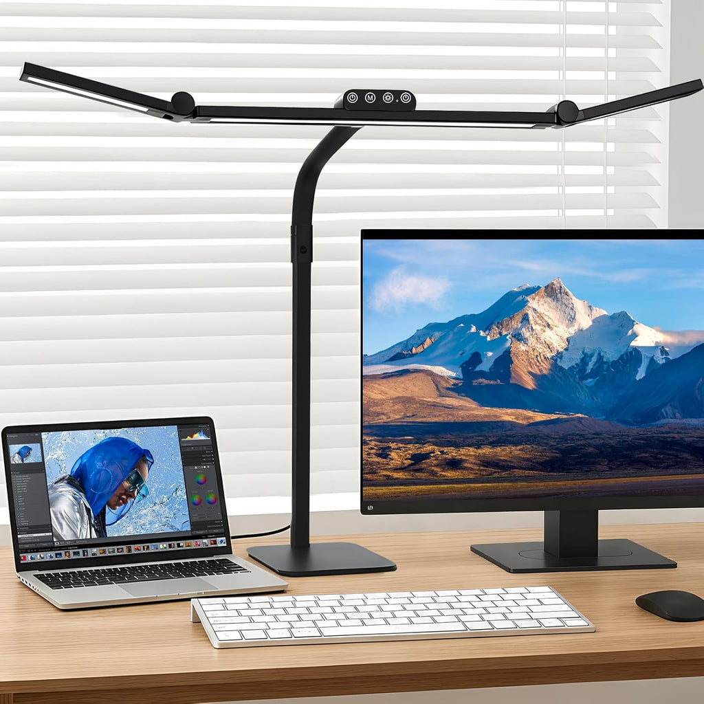 led desk lamp for home office with base, main product view