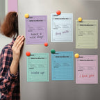 Eaasty 9 Pieces While You were Out Pads 4 x 5 Inches Assorted Colors Sticky - Image 7