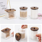 Tbestmax Bathroom Organizer Accessories Set-10 OZ Qtips Holder Storage - Image 2