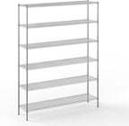 Regal Altair 18" Deep x 72" Wide x 96" Height Wire Shelving Kit | 6-Tier | NSF by Regal+Altair