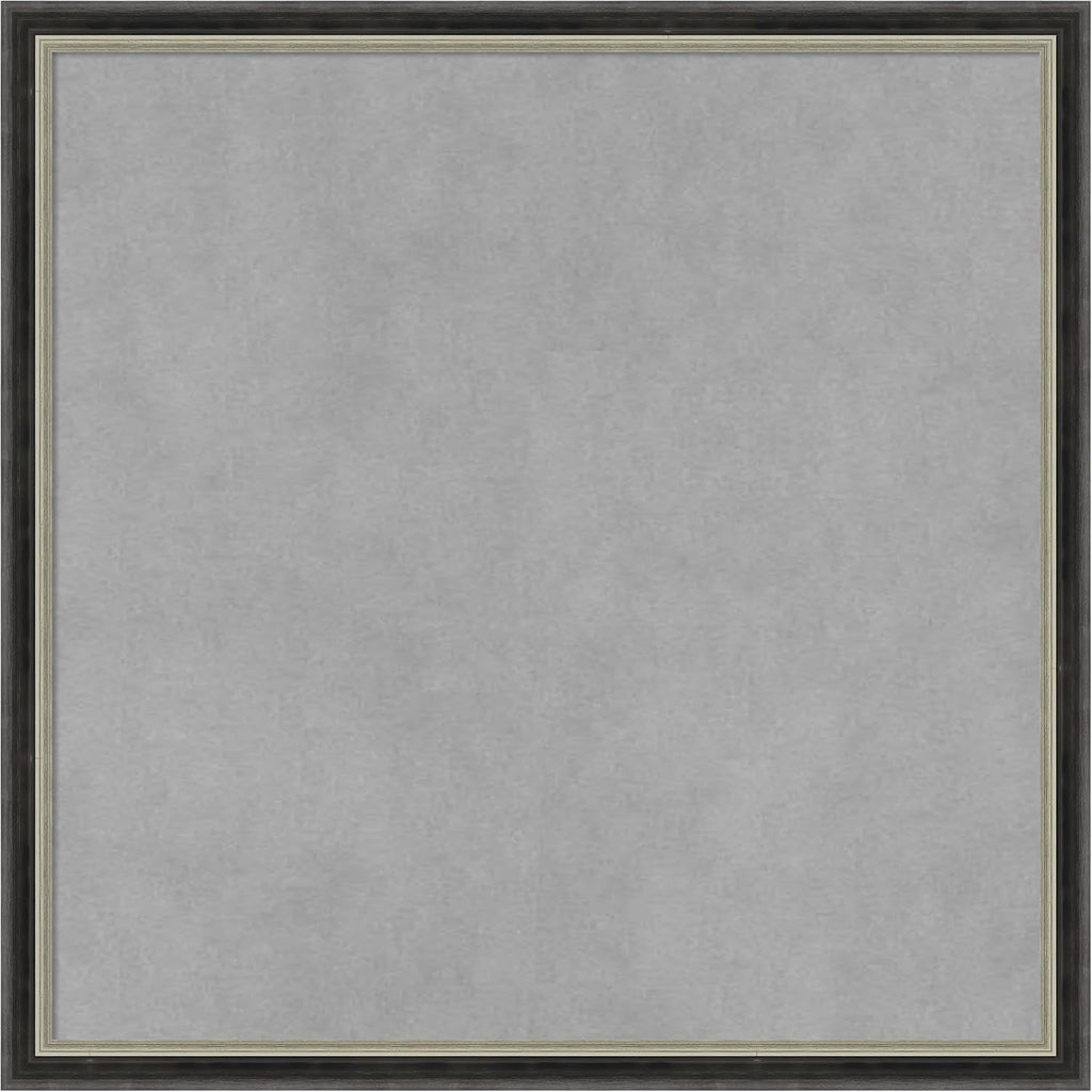 Amanti Art Black Framed Magnetic Board 17x17 Small Vision Board