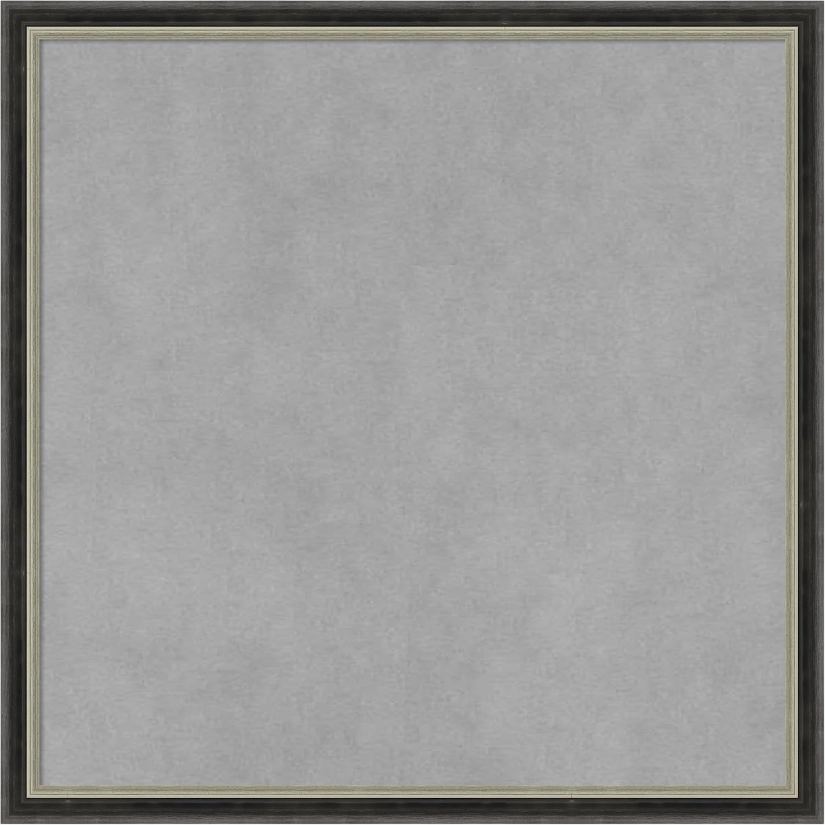 Amanti Art Black Framed Magnetic Board 17x17 Small Vision Board