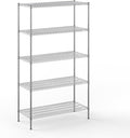 Regal Altair 21" Deep x 48" Wide x 86" Height Wire Shelving Kit | 5-Tier | NSF by Regal+Altair