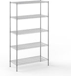 Regal Altair 21" Deep x 48" Wide x 86" Height Wire Shelving Kit | 5-Tier | NSF by Regal+Altair
