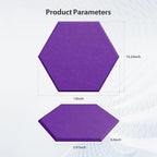 Amantech 12 Pack Acoustic Panels Self Adhesive Sound Proof Foam, High Density - Image 6