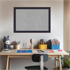 Amanti Art Black Framed Magnetic Board 19x27 Medium Vision Board - Image 6