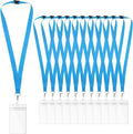 12-Pack Sky Blue Breakaway Lanyards by WEZEBEL