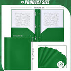 Lincia 100 Pcs Plastic Folders - Image 2