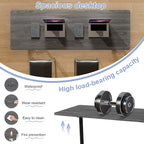 Conference Table Flip Top Mobile Conference Room Tables, Folding Conference - Image 4