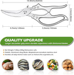 Aaeiirey Heavy Duty Poultry Shears – Luxury Kitchen Shears & Multipurpose - Image 2