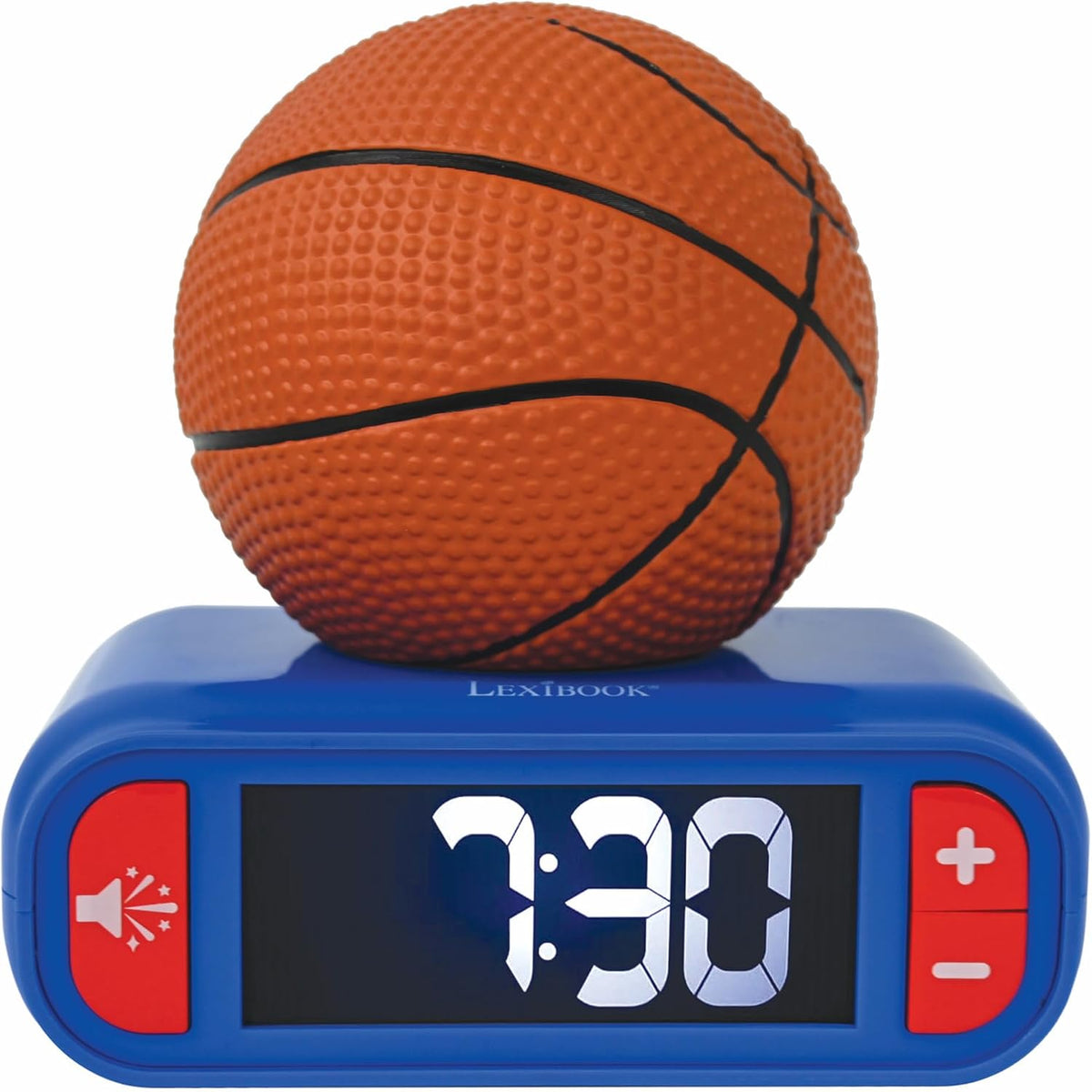 lexibook, basketball nightlight alarm clock, rl800ba, main product view