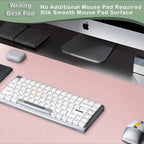 Boutilon Leather Desk Pad Protector, Non-Slip Mouse Pad, Laptop Desk Pad - Image 5