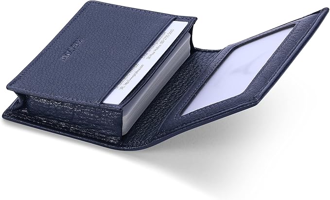 Leather Business Card Case Holder - Image 3