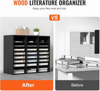 VEVOR Literature Organizers, 24 Compartments Office Mailbox - Image 2