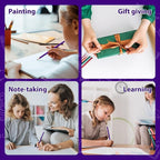 sqzrmdcg 36 PCS Purple Colored Pencils, Pre-sharpened Professional Wooden Art - Image 7