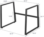 Rocelco 46" Large Height Adjustable Standing Desk BUNDLE - Image 4
