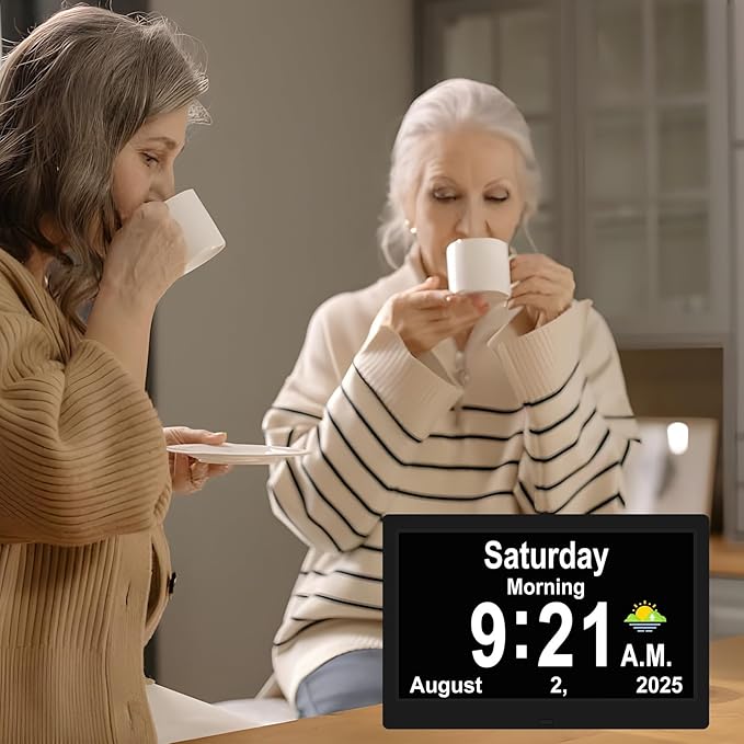 SSYA Dementia Clocks with Day and Date - Image 2