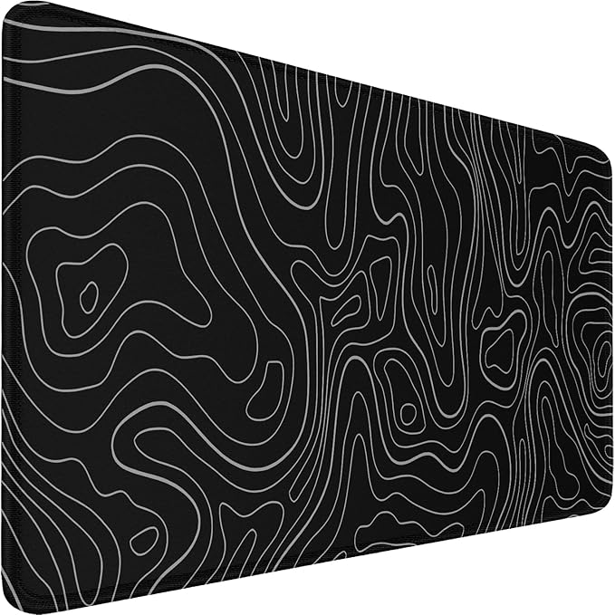 Large Extended Gaming Mouse Pad, 31.5x15.7 inch Computer Keyboard Mouse Mat by Naukay