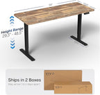 VIVO Electric 60 x 24 in Standing Desk, Memory Height Adjustment, 1B Series - Image 3