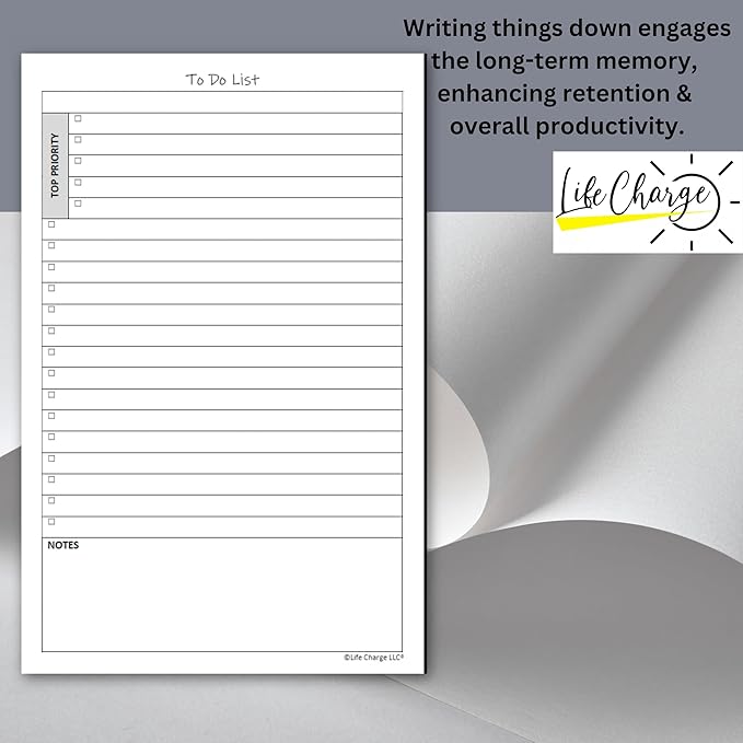 TO DO List Notepads Planner Pads. ToDo Checklist w/Priority & Note Sections. - Image 6