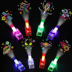 LovesTown 24PCS Space Themed Party Favors, LED Finger Lights by Lovestown