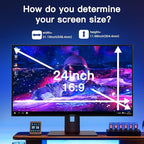 24 Inch Magnetic Hanging Computer Privacy Screen - Image 3