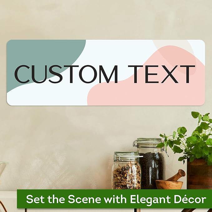 Custom Sign, Custom Street Sign, 11 Font Colors, 13 Font Styles, 4 Hole Options - Image 4