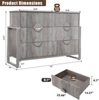 LGHM Fluted Dresser for Bedroom - Image 3