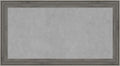 Amanti Art Grey Framed Magnetic Board 15x27 Small Vision Board by AmantiArt