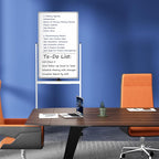 Neatsure Rolling Whiteboard on Wheels, Portable Standing Dry Erase Board Easel - Image 6