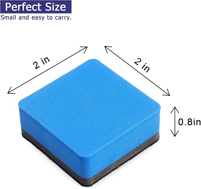 Tamaki 12 Pack Magnetic Whiteboard Eraser, Dry Eraser Board Erasers, Dry Erasers - Image 2